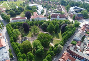 Der Campus aus der Luft